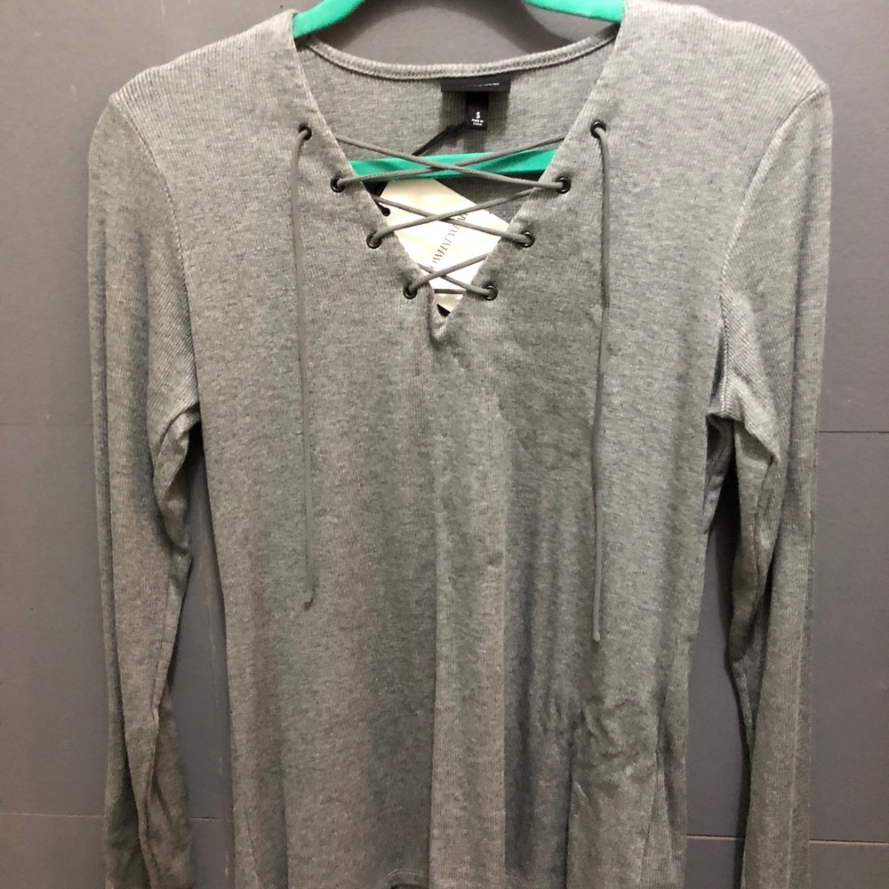 tight fitting low cut